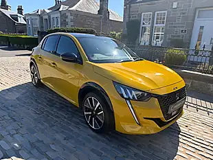 Used 2020 Peugeot E-208 GT Line Yellow - Interior and Exterior details 7