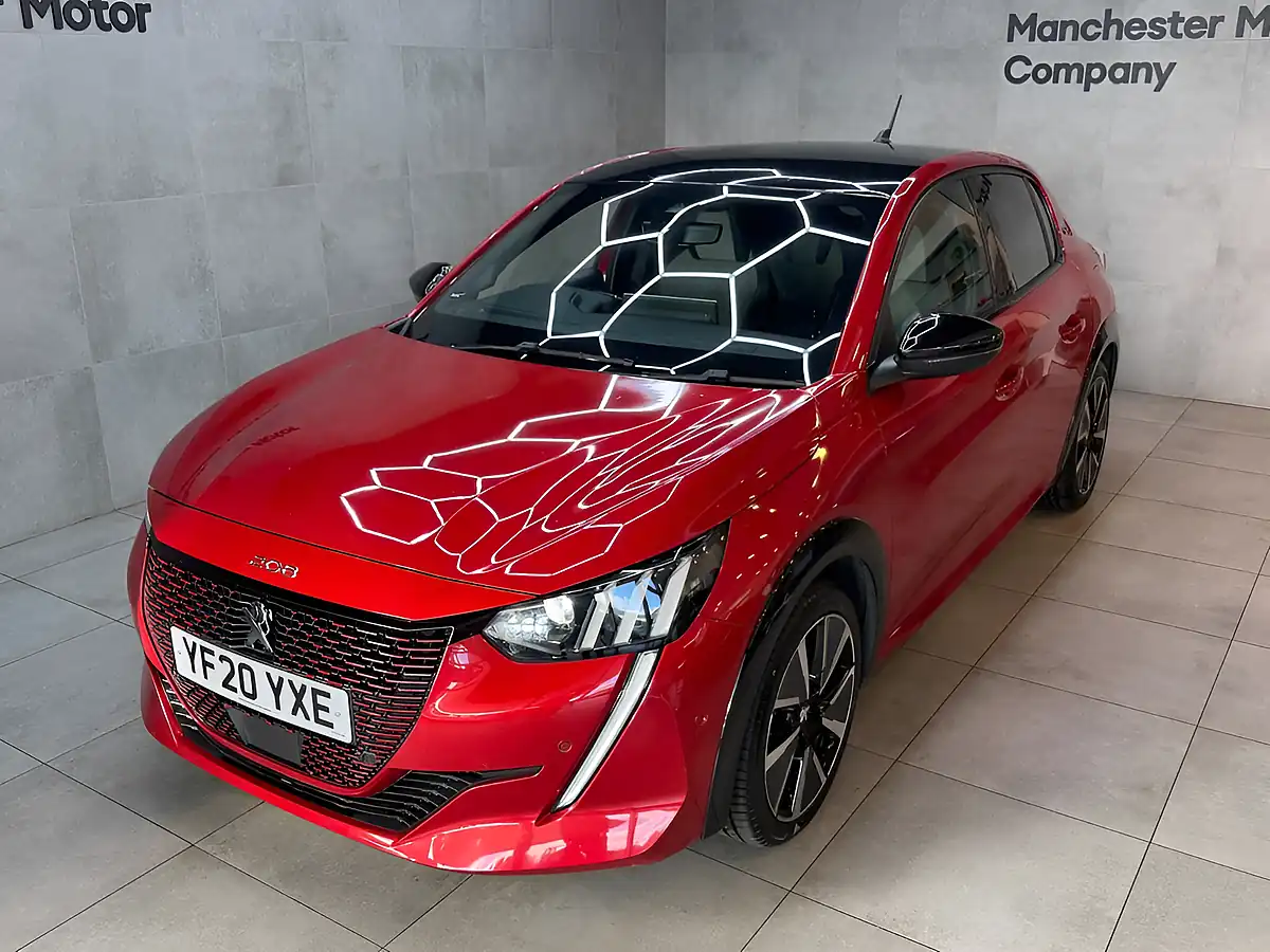 Used 2020 Peugeot E-208 GT Red - Interior and Exterior details 5