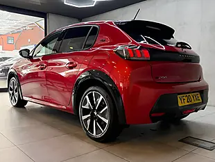 Used 2020 Peugeot E-208 GT Red - Interior and Exterior details 9