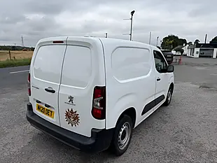 Used 2020 Peugeot Partner 650 S Standard Panel Van White - Interior and Exterior details 4