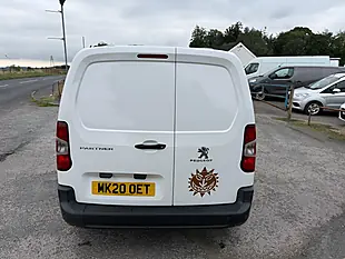 Used 2020 Peugeot Partner 650 S Standard Panel Van White - Interior and Exterior details 5