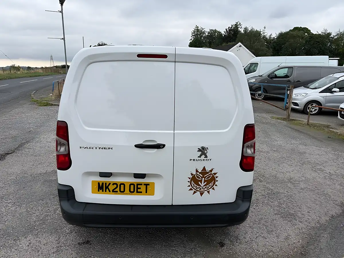Used 2020 Peugeot Partner 650 S Standard Panel Van White - Interior and Exterior details 5