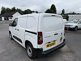 Used 2020 Peugeot Partner 650 S Standard Panel Van White - Interior and Exterior details 6