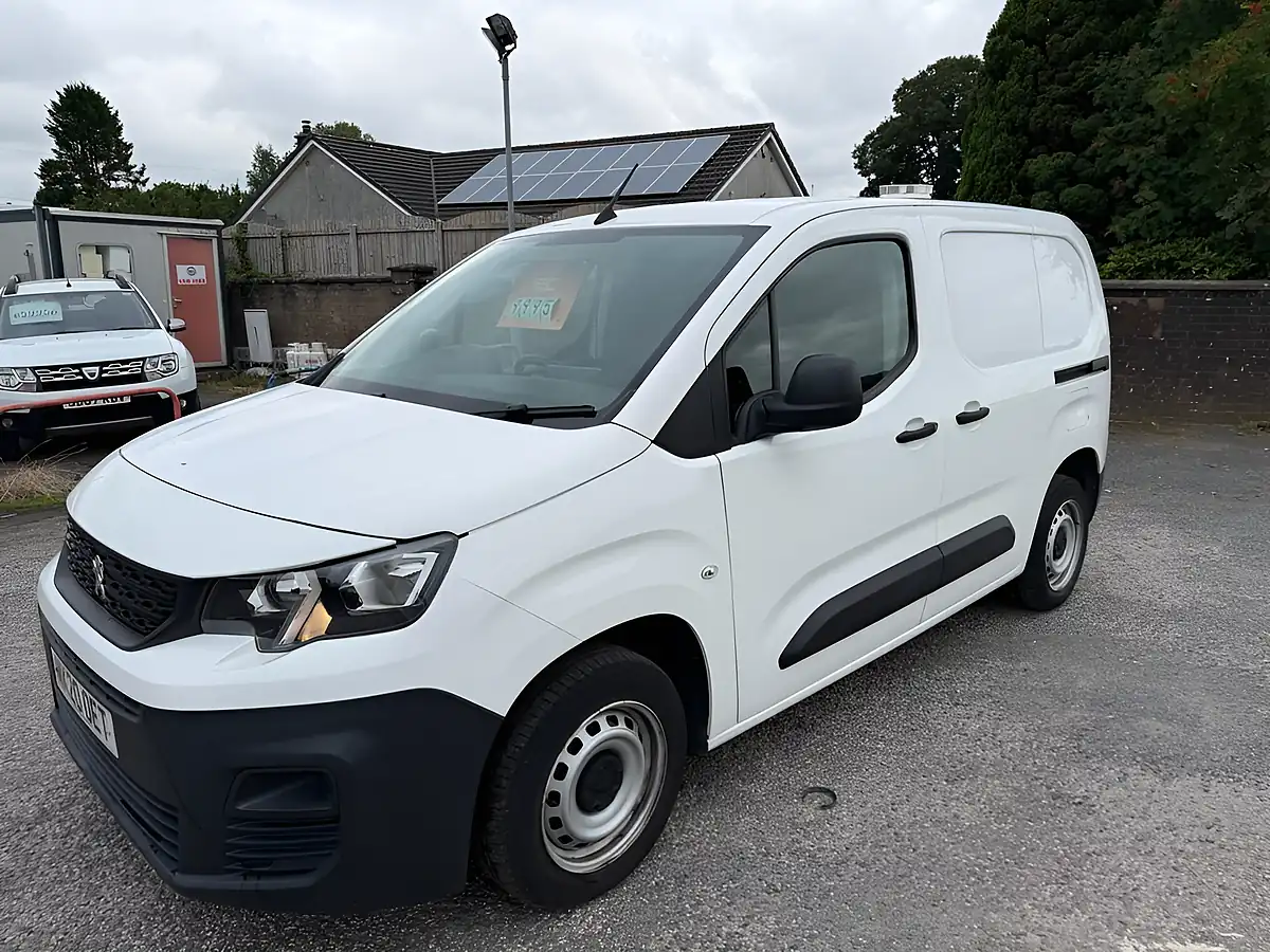 Used 2020 Peugeot Partner 650 S Standard Panel Van White - Interior and Exterior details 8