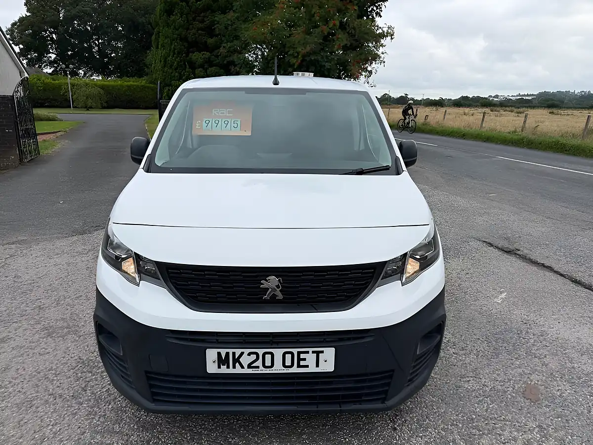 Used 2020 Peugeot Partner 650 S Standard Panel Van White - Interior and Exterior details 9