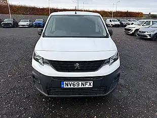 Used 2020 Peugeot Partner Grip Standard Panel Van White - Interior and Exterior details 2