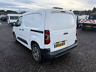Used 2020 Peugeot Partner Grip Standard Panel Van White - Interior and Exterior details 5