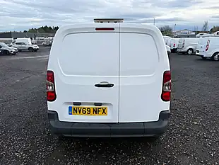 Used 2020 Peugeot Partner Grip Standard Panel Van White - Interior and Exterior details 6
