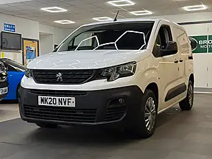Used 2020 Peugeot Partner Professional L1 White - Interior and Exterior details 3