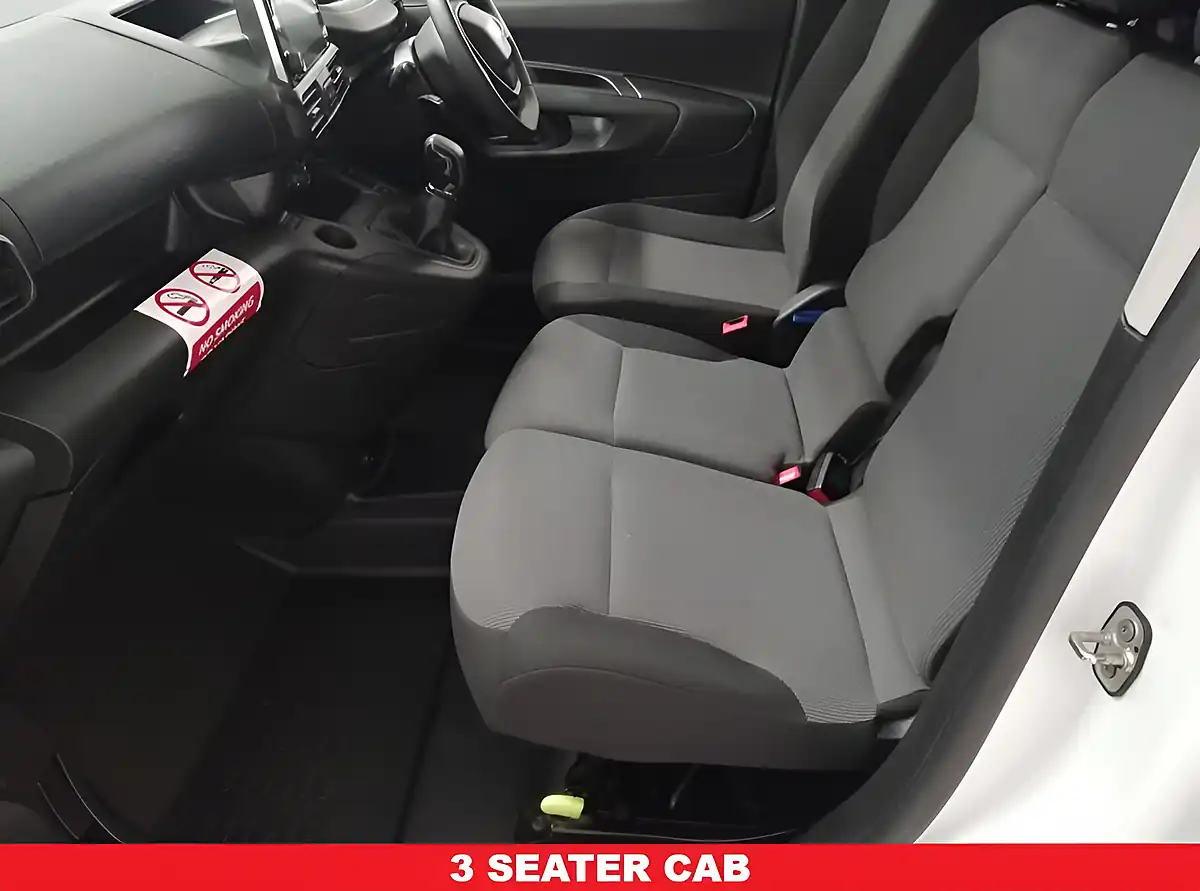 Used 2020 Peugeot Partner Professional Standard White - Interior and Exterior details 11