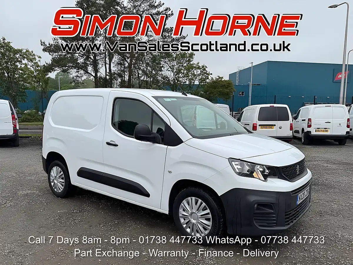 Used 2020 Peugeot Partner Professional White - Interior and Exterior details 2