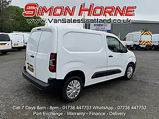 Used 2020 Peugeot Partner Professional White - Interior and Exterior details 3