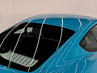Used 2020 Porsche 718 Cayman GT4 Blue - Interior and Exterior details 15