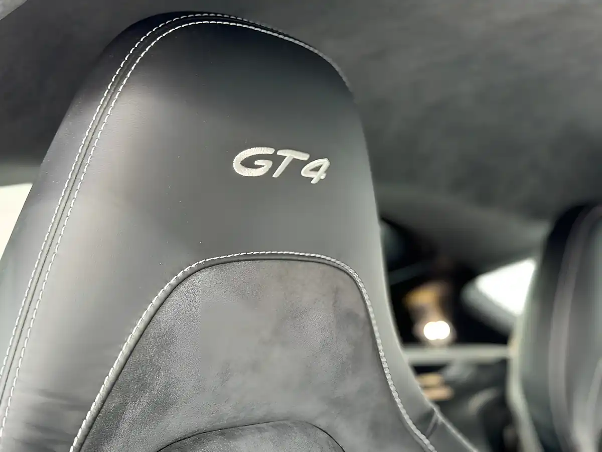 Used 2020 Porsche 718 Cayman GT4 Blue - Interior and Exterior details 20