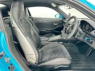 Used 2020 Porsche 718 Cayman GT4 Blue - Interior and Exterior details 6