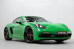 Used 2020 Porsche 718 Cayman Gts Green - Interior and Exterior details 2