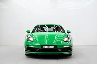 Used 2020 Porsche 718 Cayman Gts Green - Interior and Exterior details 4