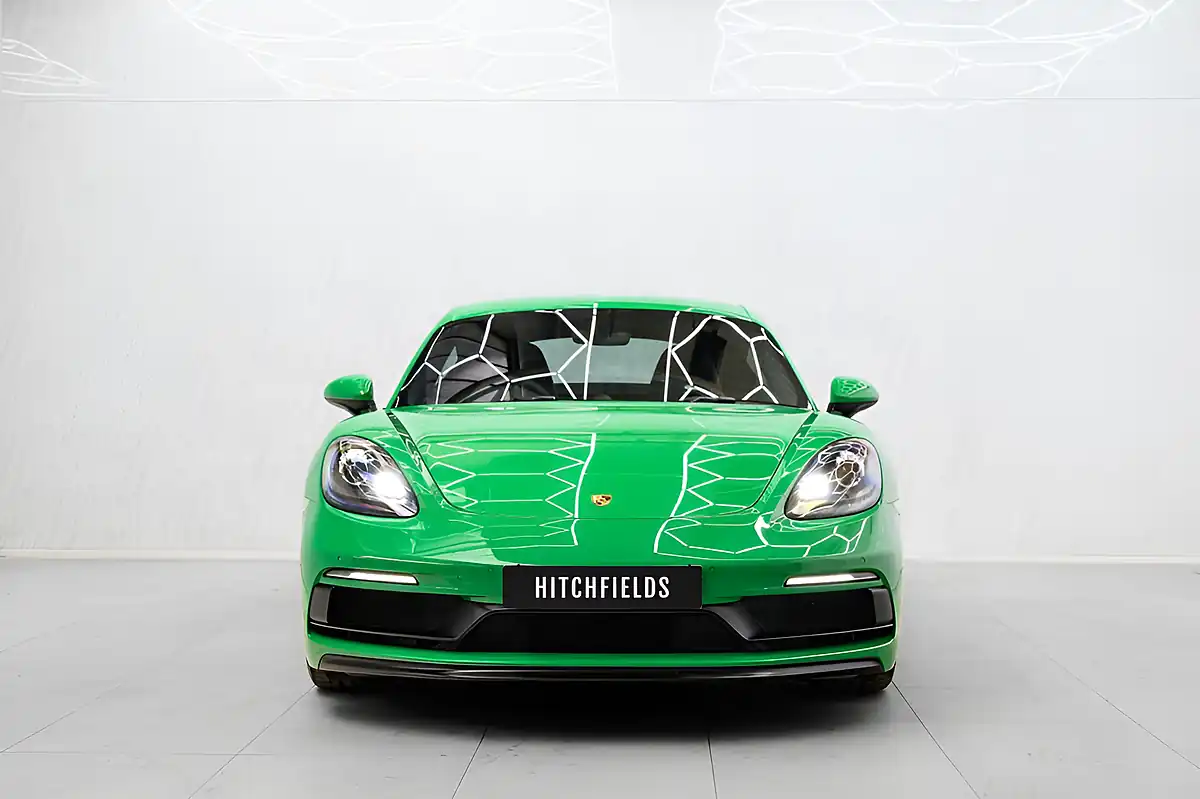 Used 2020 Porsche 718 Cayman Gts Green - Interior and Exterior details 4