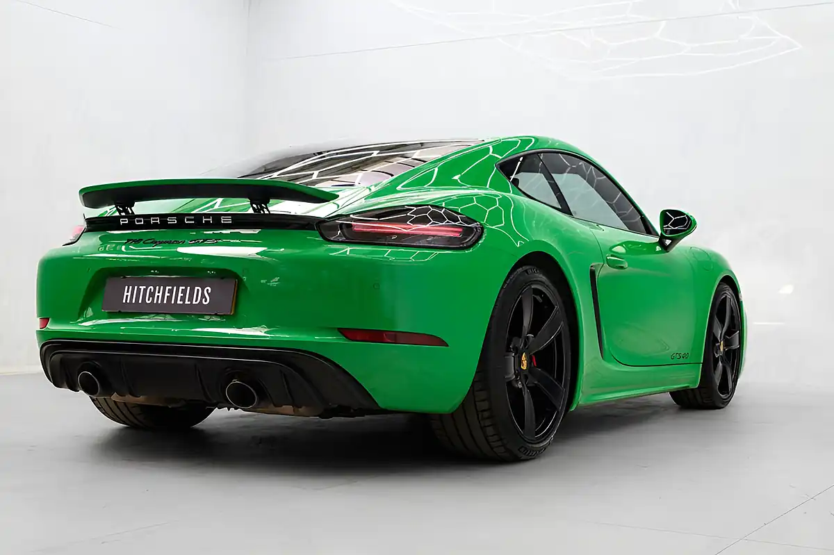 Used 2020 Porsche 718 Cayman Gts Green - Interior and Exterior details 7
