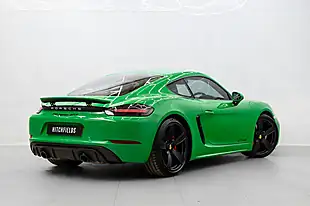Used 2020 Porsche 718 Cayman Gts Green - Interior and Exterior details 8