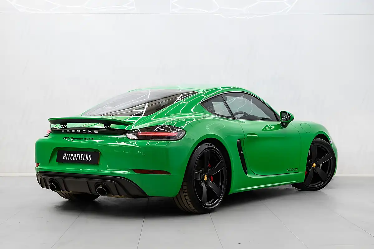 Used 2020 Porsche 718 Cayman Gts Green - Interior and Exterior details 8