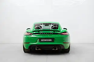 Used 2020 Porsche 718 Cayman Gts Green - Interior and Exterior details 9