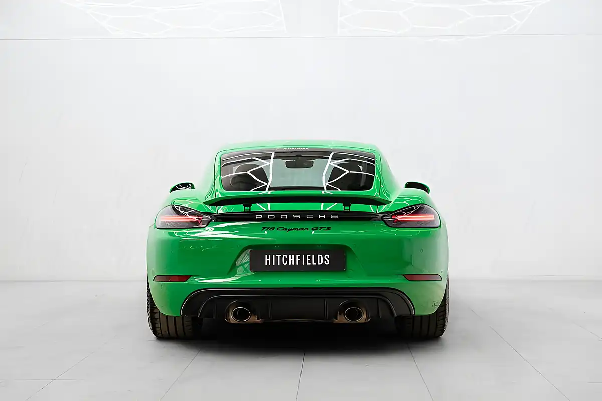 Used 2020 Porsche 718 Cayman Gts Green - Interior and Exterior details 9