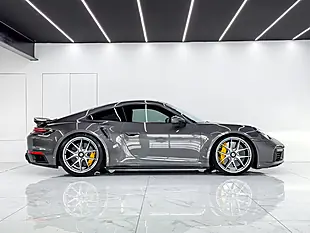 Used 2020 Porsche 911 Turbo S Agate Grey Metallic - Interior and Exterior details 2