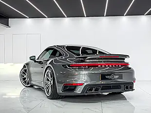 Used 2020 Porsche 911 Turbo S Agate Grey Metallic - Interior and Exterior details 4
