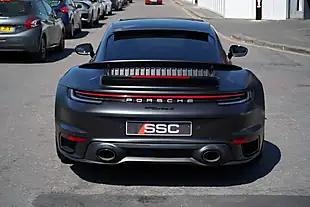 Used 2020 Porsche 911 Turbo S Black - Interior and Exterior details 11