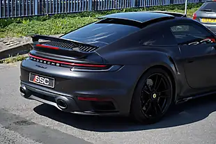 Used 2020 Porsche 911 Turbo S Black - Interior and Exterior details 13