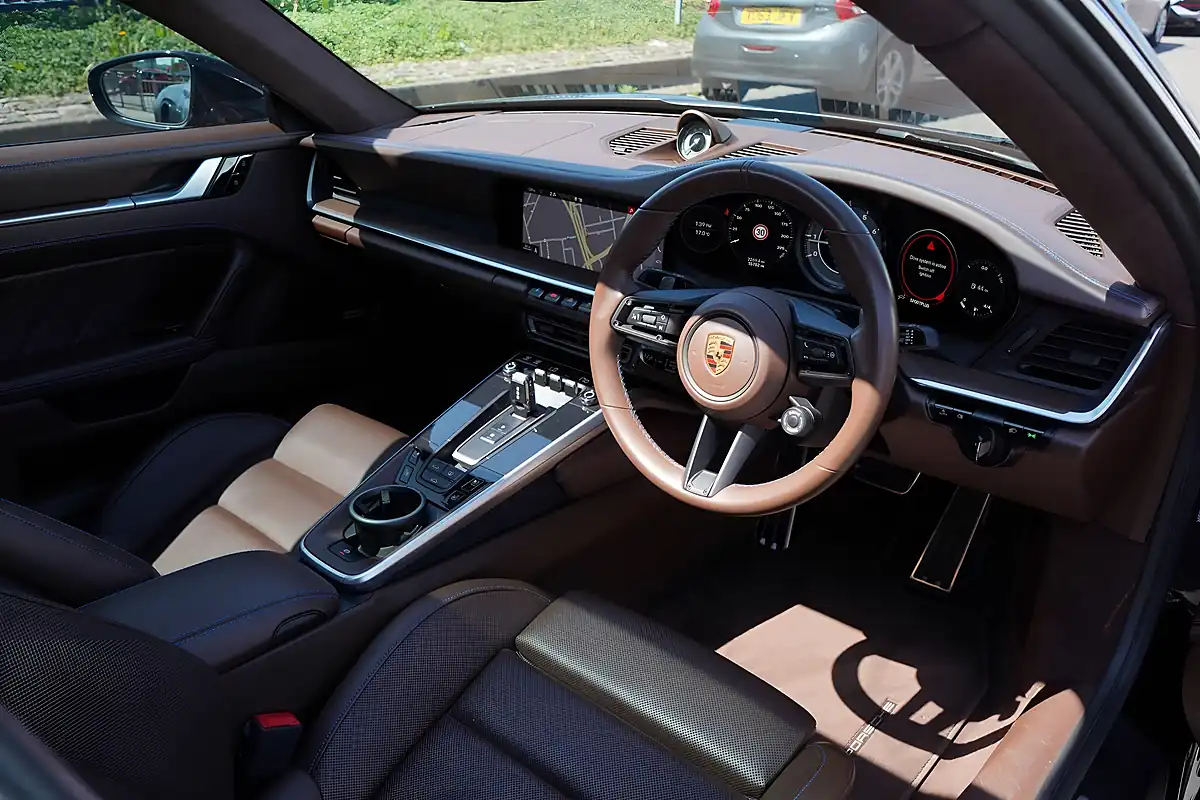 Used 2020 Porsche 911 Turbo S Black - Interior and Exterior details 15