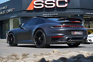 Used 2020 Porsche 911 Turbo S Black - Interior and Exterior details 2