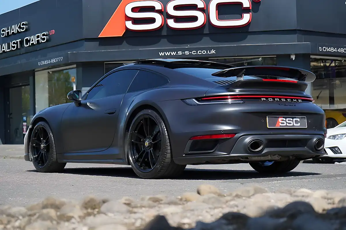 Used 2020 Porsche 911 Turbo S Black - Interior and Exterior details 2