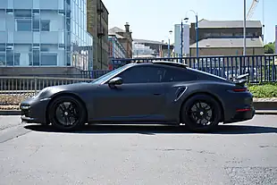 Used 2020 Porsche 911 Turbo S Black - Interior and Exterior details 7