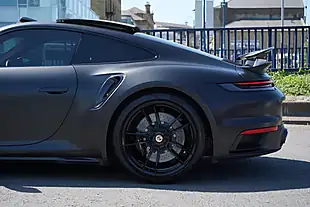 Used 2020 Porsche 911 Turbo S Black - Interior and Exterior details 9