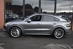 Used 2020 Porsche Cayenne Coupe Quartzite Grey - Interior and Exterior details 10