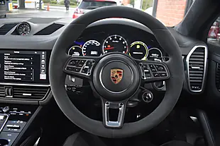 Used 2020 Porsche Cayenne Coupe Quartzite Grey - Interior and Exterior details 14