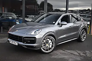 Used 2020 Porsche Cayenne Coupe Quartzite Grey - Interior and Exterior details 4