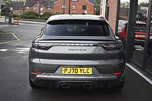 Used 2020 Porsche Cayenne Coupe Quartzite Grey - Interior and Exterior details 6