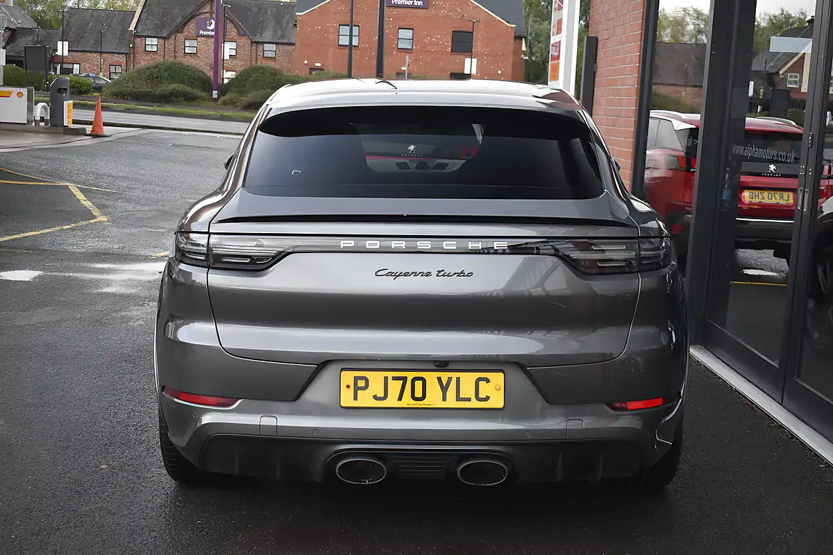 Used 2020 Porsche Cayenne Coupe Quartzite Grey - Interior and Exterior details 6