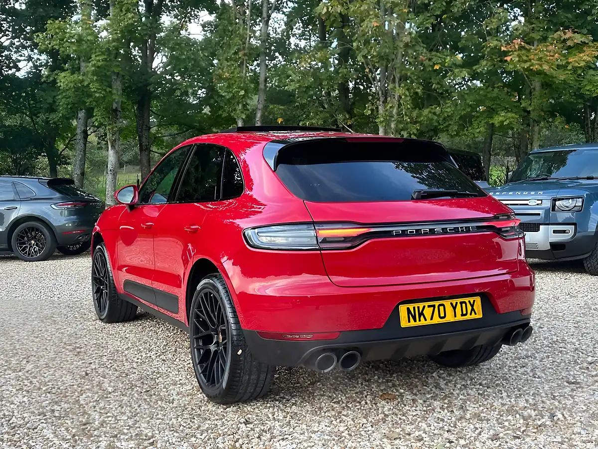 Used 2020 Porsche Macan Carmine Red - Interior and Exterior details 11