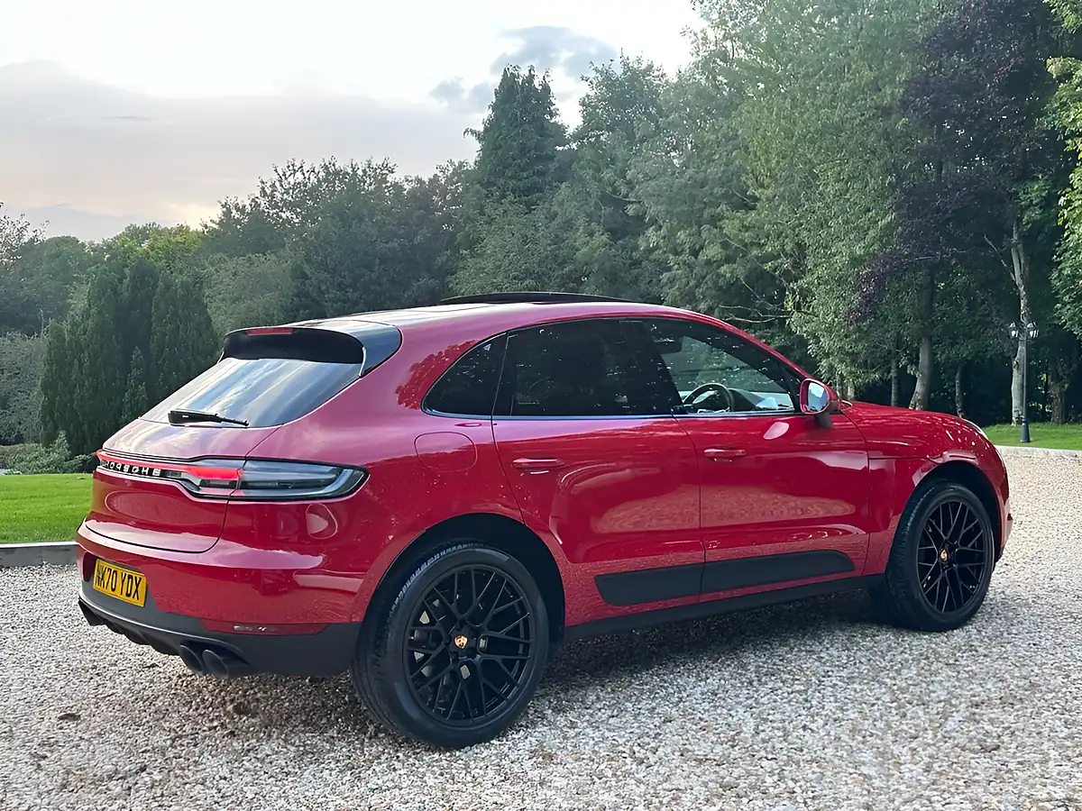 Used 2020 Porsche Macan Carmine Red - Interior and Exterior details 12
