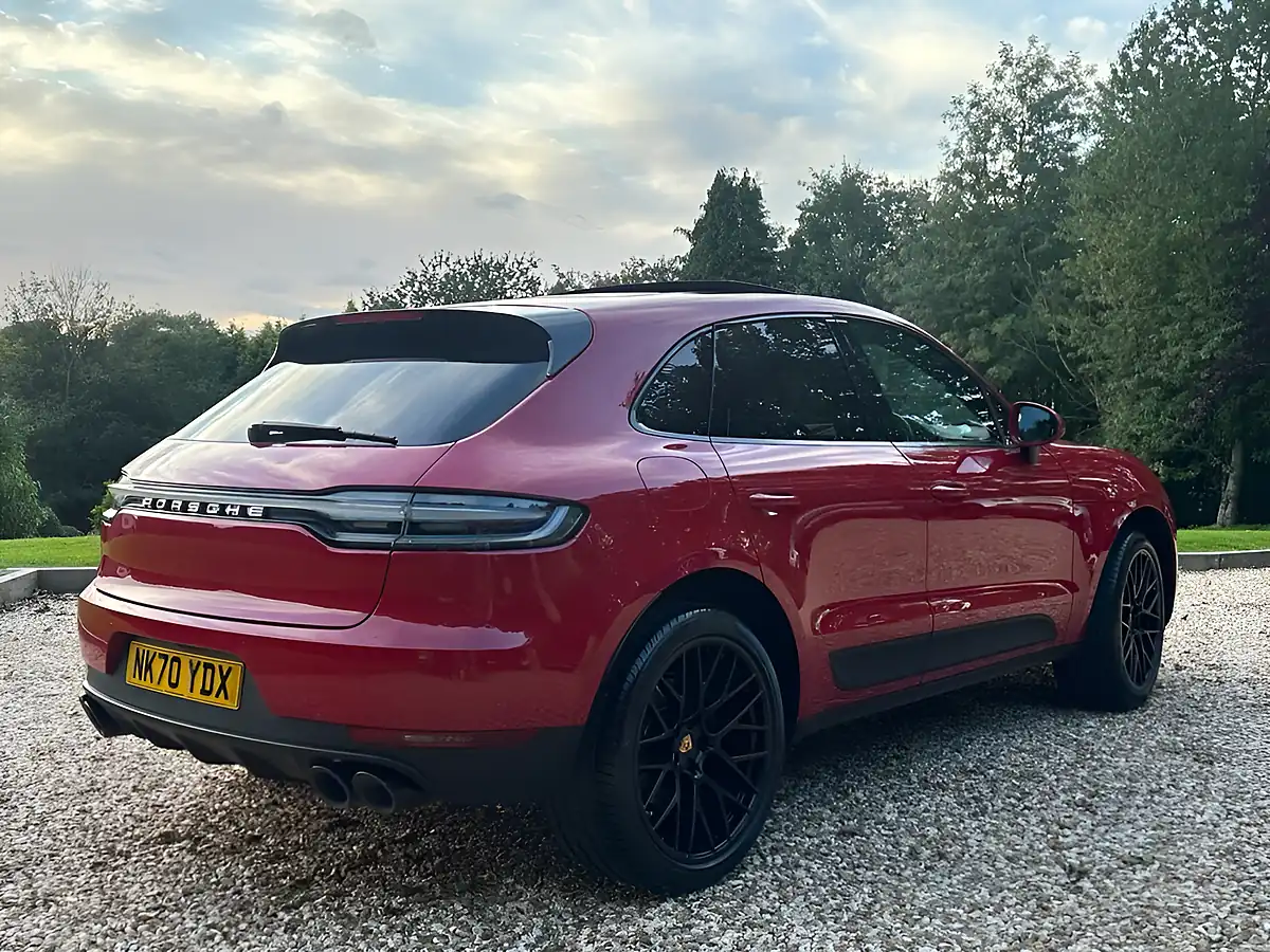 Used 2020 Porsche Macan Carmine Red - Interior and Exterior details 13