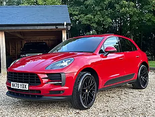 Used 2020 Porsche Macan Carmine Red - Interior and Exterior details 20