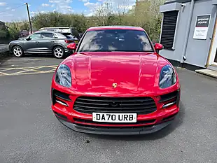 Used 2020 Porsche Macan S Red - Interior and Exterior details 2