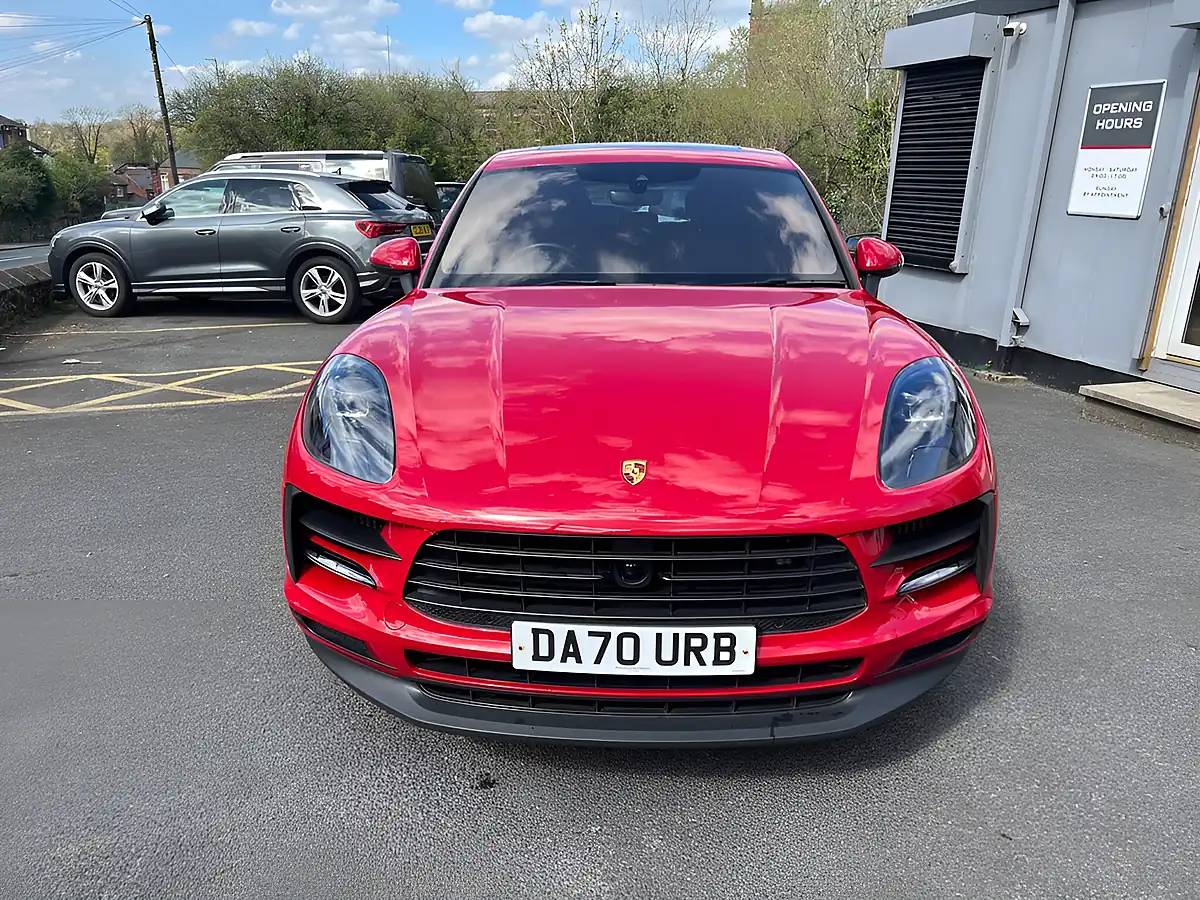 Used 2020 Porsche Macan S Red - Interior and Exterior details 2