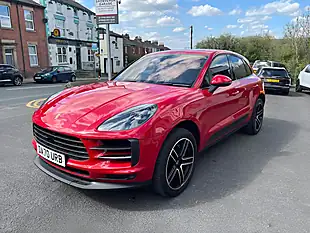 Used 2020 Porsche Macan S Red - Interior and Exterior details 3