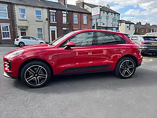 Used 2020 Porsche Macan S Red - Interior and Exterior details 4