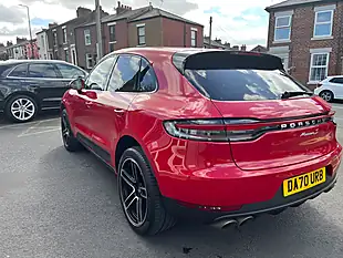 Used 2020 Porsche Macan S Red - Interior and Exterior details 5